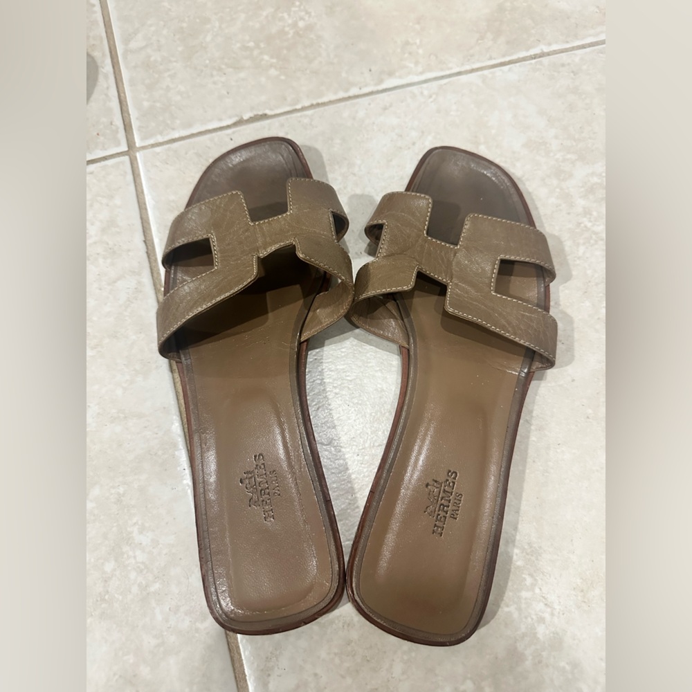 Hermes Oran sandals
